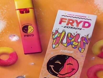 Peach Ringz Fryd Disposable – 2G Hybrid Liquid Diamonds