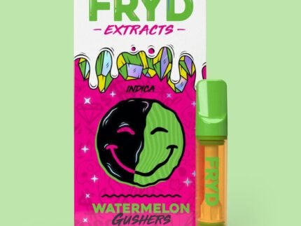 Watermelon Gushers Fryd Carts – 85% THC – Indica Vape Cartridge