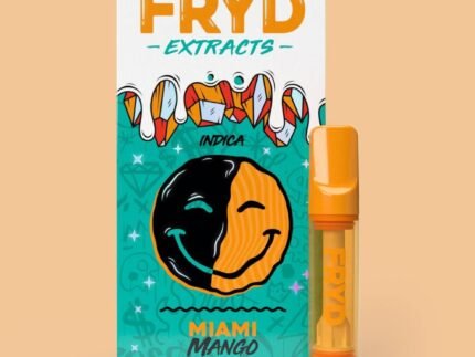 Miami Mango Fryd Carts – 85% THC – Indica Vape Cartridge