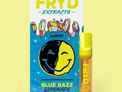 Blue Razz Lemonade Fryd Extracts - 85% THC - Hybrid Vape Cartridge