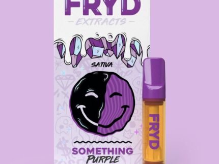 Something Purple Fryd Carts – 85% THC – Sativa Vape Cartridge