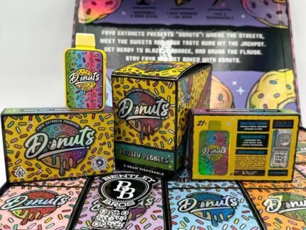 Fruity Pebbles Fryd Donuts – 2g Live Resin + Liquid Diamond Disposable Vape – 70% THC