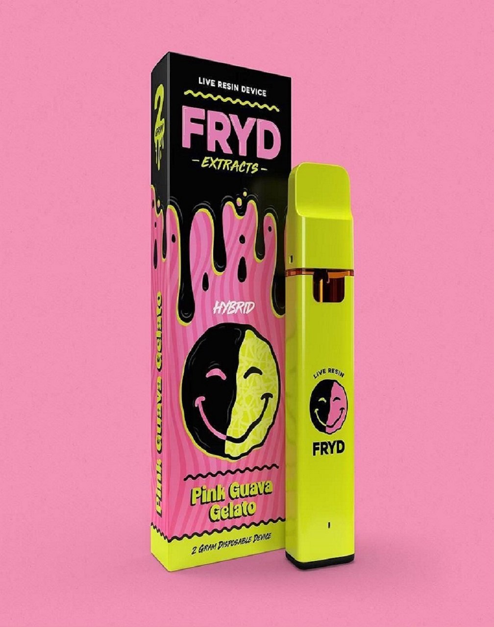 Pink Guava Gelato Fryd Disposable – 2G Hybrid Live Resin